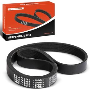 A-Premium Engine Serpentine Drive Belt Compatible with Volkswagen, BMW & Audi Cars - Jetta, Golf, Taos, 320i xDrive, 328i GT xDrive, 528i, 428i xDrive, X1, 228i, X3, X4, Z4, & More
