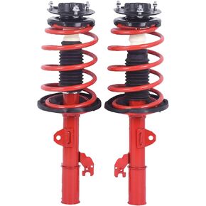 TOPAZ Front Complete Strut Coil Spring Shock Absorber Assembly 172205 172206 Compatible with 2004-2006 Toyota Camry Solara Lexus ES330