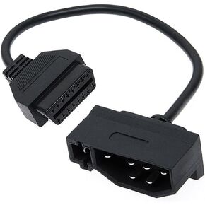 استبدال Ford 7 PIN OBD1 إلى OBD2 كود قارئ قارئ التحقق