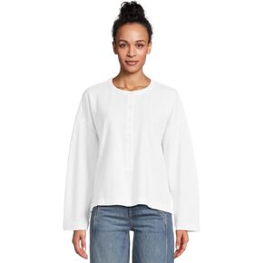 Madewell Women's Bombay Long Sleeve Henley