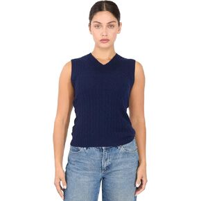 جيني ليو نساء 100 ٪ cashmere v الرقبة سترة سترة المتماسكة