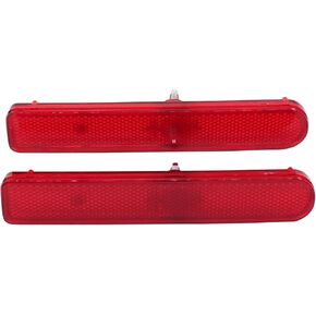 ApplianPar 2Pcs Rear Left and Right Bumper Reflector for FJ Cruiser 2007 2008 2009 2010 2012 2013 2014
