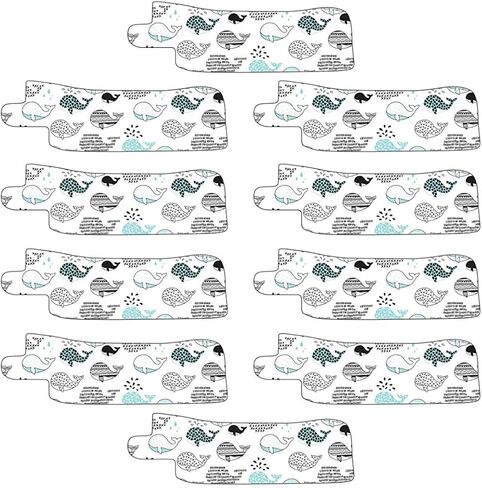 Nasogastric or Oxygen Tube precut Adhesive Tape Whales Theme x 10 Pack. (Right Side) in Saudi Arabia