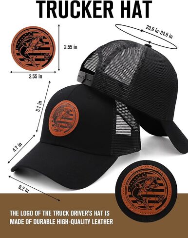 American Flag Fishing Trucker Hat for Dad Men Husband Grandpa Birthday Retirement Gifts Baseball Cap in Saudi Arabia