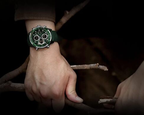 NAVIFORCE Men's Military Digital Watches Analog Quartz Waterproof Watch Sport Multifunctional Leather Wristwatch in Saudi Arabia