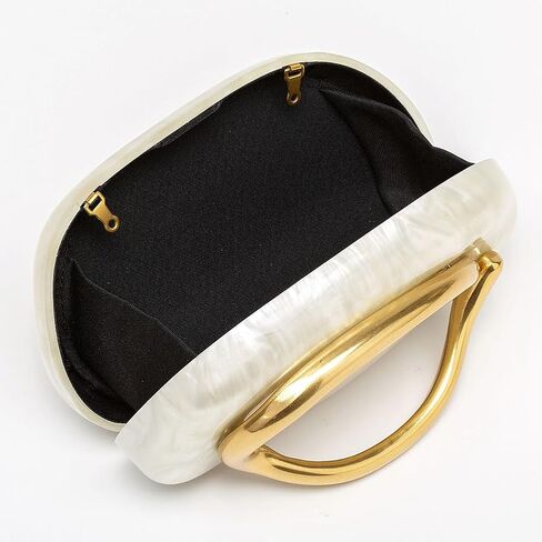 محفظة القابض للنساء الإغلاق المعدني الذهبي بورجوندي حمراء القابض في مساء سلسلة كروسودي in Kuwait