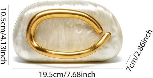 محفظة القابض للنساء الإغلاق المعدني الذهبي بورجوندي حمراء القابض في مساء سلسلة كروسودي in Kuwait