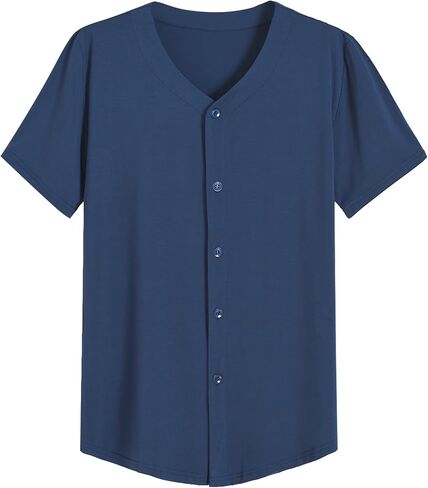 Latuza Men's Bamboo Viscose Button Down Pajama Shirt 2 Pack in Saudi Arabia