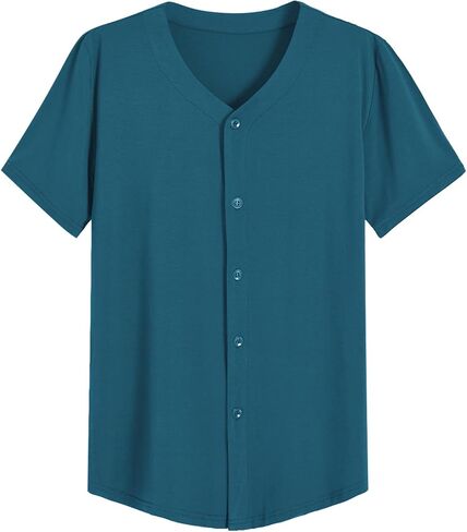 Latuza Men's Bamboo Viscose Button Down Pajama Shirt 2 Pack in Saudi Arabia