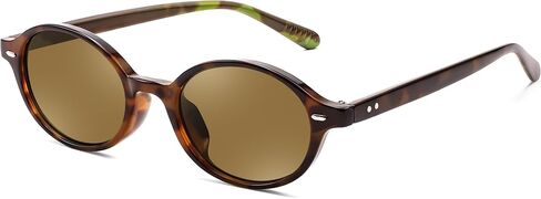 نظارة شمسية بيضاوية رجعية للنساء التسعينات الضيقة مستديرة خفيفة الوزن ظلال Y2K العصرية Sunnies B1171 in Kuwait