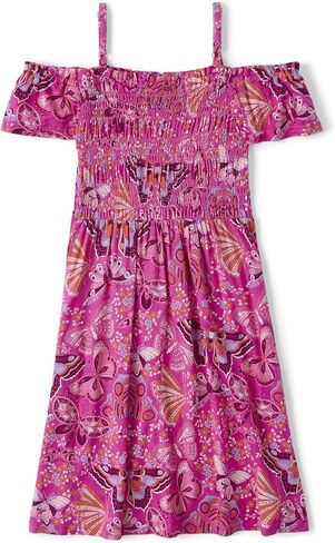 The Children's Place Baby Girls' Short Sleeve Dressy Special Occasion Dresses, Madalyn Floral Cold Shoulder, X-Small in Saudi Arabia