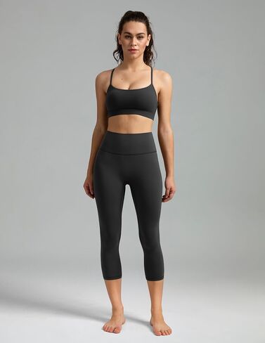 colorfulkoala dreamlux لا طماق التماس الأمامي للنساء عالية الخصر capris 21 "inseam yoga pants in Saudi Arabia