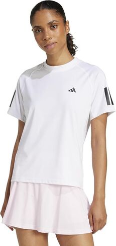 adidas Women's Club Tennis Climacool 3-Stripes T-Shirt in Saudi Arabia