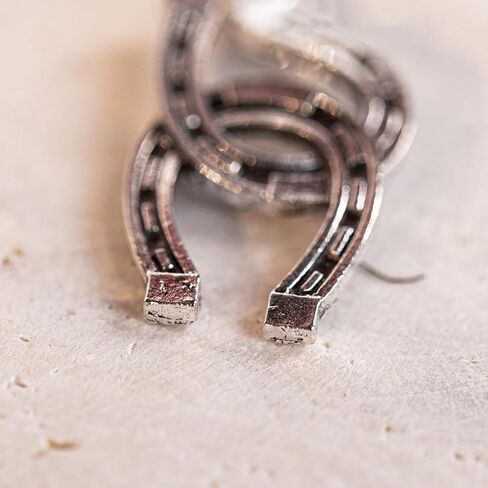 Wrangler Western Earrings Concho Dangling Retro Lightweight Jewelry for Women Cowgirl in Saudi Arabia