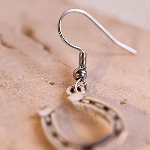Wrangler Western Earrings Concho Dangling Retro Lightweight Jewelry for Women Cowgirl in Saudi Arabia