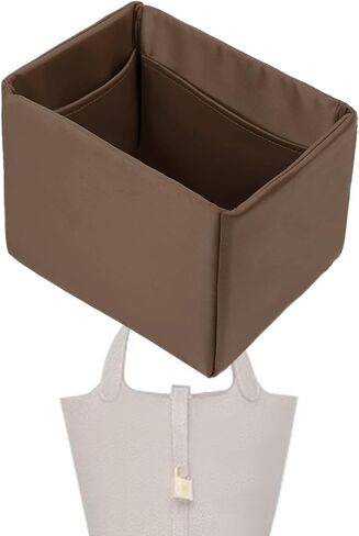 Purse Handbag Silky Organizer Insert Keep Bag Shape Fits Herme Picotin 14/18/22/26 bags, Luxury Handbag Tote in Kuwait