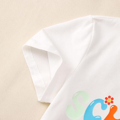 MODNTOGA Girl Last Day of School Shirt Big Kid School's Out for Summer T-Shirt Flower Sunglasses Graphic Short Sleeve Tee Top in Kuwait