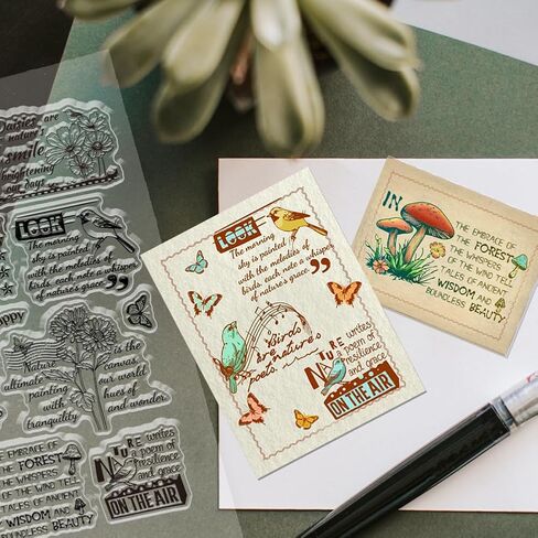 CHGCRAFT Silicone Clear Stamps Buildings Custom Plastic Stamp for DIY Scrapbooking Photo Album Decorative Cards Making Stamps for Holiday Card Making Album Crafts in Saudi Arabia