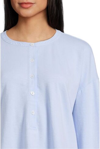 Madewell Women's Bombay Long Sleeve Henley in Saudi Arabia