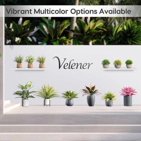 Velener Artificial Agave Plant Set, 28 Inch, Faux Aesthetic Plants for Home Decor, Realistic UV Resistant Fake Agave Plants Without Pot, Set of 2 in Saudi Arabia