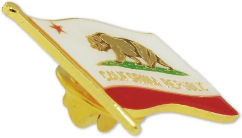 PinMart US State Flag Enamel Lapel Pin in Saudi Arabia