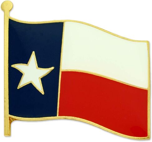 PinMart US State Flag Enamel Lapel Pin in Saudi Arabia
