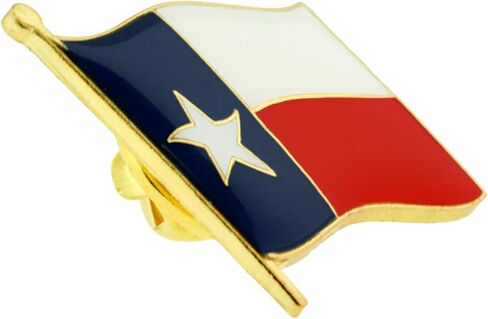 PinMart US State Flag Enamel Lapel Pin in Saudi Arabia
