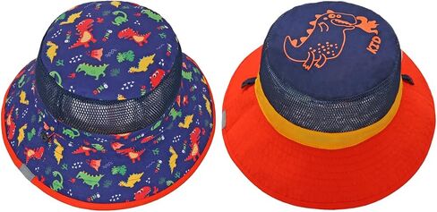 Kids Toddler Baby Boy Sun Hat Summer Bucket Hats with UPF 50+ UV Sun Protective in Saudi Arabia