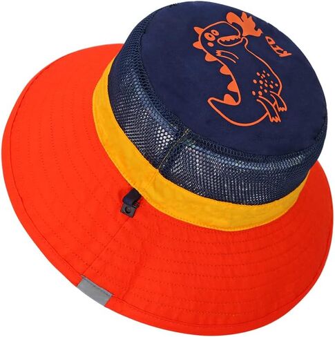 Kids Toddler Baby Boy Sun Hat Summer Bucket Hats with UPF 50+ UV Sun Protective in Saudi Arabia