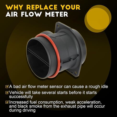 OCPTY Mass Air Flow Sensor Fits For Buick Allure LaCrosse Lucerne For Chevrolet Impala Uplander For Pontiac G6 Montana Torrent For Saturn Aura Relay Vue 15911983 10349461 12574398 in Saudi Arabia
