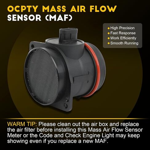 OCPTY Mass Air Flow Sensor Fits For Buick Allure LaCrosse Lucerne For Chevrolet Impala Uplander For Pontiac G6 Montana Torrent For Saturn Aura Relay Vue 15911983 10349461 12574398 in Saudi Arabia