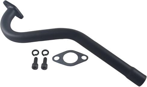 Exhaust Pipe For Coleman CT100U Predator 79cc 98cc 3HP Mini bike Silver in Kuwait