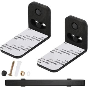 Universal Sound Bar Mount Brackets Wall Mount Shelf for Samsung, Sony, LG, JBL, Polk Audio, Vizio, Roku, Bose, Onn Soundbar Mount Mounting Bracket