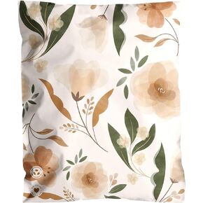 Impack Biodegradable Mailers - 14.5x19" 25 Pack - Tamper-Evident & Self-Sealing Shipping Envelopes for Small Businesses - Printed, Waterproof Mailing Bags - Tear & Puncture-Proof - Camelia Bloom