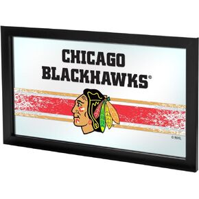 Trademark Gameroom NHL Chicago Blackhawks Framed Logo Mirror