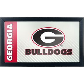 University of Georgia Framed Logo Mirror - Text