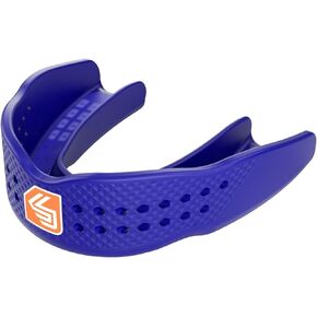 Shock Doctor Mouthguard Superfit – Easy-Fit Strap/Strapless mouthguard – Low Profile Fit Perfect for Basketball, Hockey, Lacrosse, All Sport