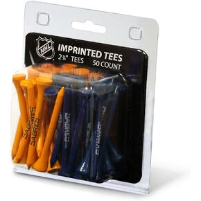 Team Golf NHL 2-3/4" Golf Tees, 50 Pack, Regulation Size, Multi Team Colors