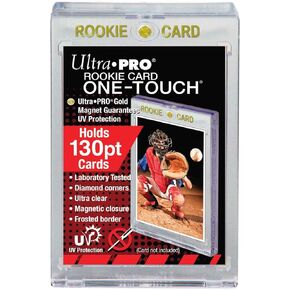 Ultra Pro Rookie Card One-Touch UV Magnetic 130pt Card Holder