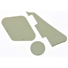 Dopro Vintage Tortoise LP Pickguard & Rear Plate Switch Plate Cavity Covers for Epi Les Paul