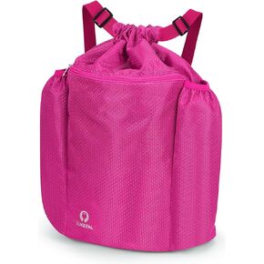 Sukeen Swim Bag Drawstring Backpack Lightweight String Backpack for Beach Pickleball Swimming Pool Gym Workout Gear, Gifts for Sports Players(Green)