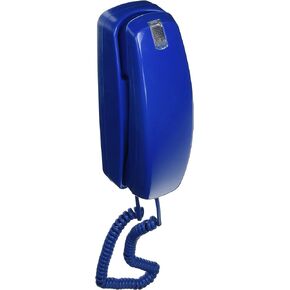 GOLD-GE-5303-BL Trimstyle Corded Telephone, Blue