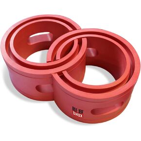 U.S. RubberShox DuraTPE Series Front-Rear Car Coil Spring Buffer Cushion/Automotive Suspension Shock Absorber Retainer Performance Booster Kit Universal Type A-F Vehicle Auto Parts (CSB, A)