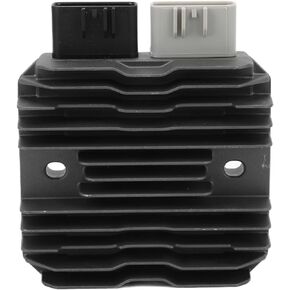 Aramox Voltage Regulator Rectifier, Motorcycle Voltage Regulator Rectifier Replacement for John Deere Xuv Gator 620I 625I Gas Miu14344