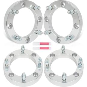 SCITOO 4Pcs 4x156 Wheel Spacers 1 inch Bore 131mm Studs 12x1.5 4 Lug Wheel Spacers No Hubcentric Fit for Polaris RZR XP 1000 EPS Trails and Rock Edition 2018-2018