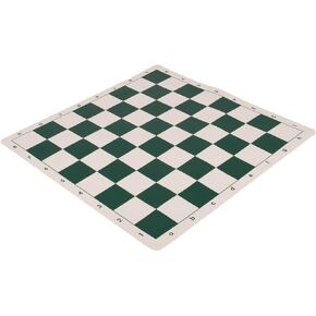 Regulation Silicone Tournament Chess Board - 2.25" Squares by US Chess Federation