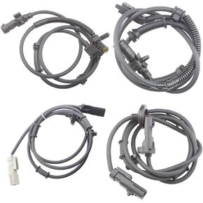Set of 4 Front + Rear ABS Wheel Speed Sensors for 1999 2000 2001 2002 2003 2004 Jeep Grand Cherokee WJ