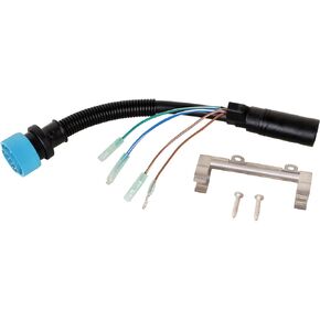 Boat Motor 84-896542T01 Ignition Wire Adapter Harness Assembly for Mercury Mariner Quicksilver Mercruiser Outboard Engine Remote Control Box, 8 Pins to 14 Pins, 1ft /0.31m