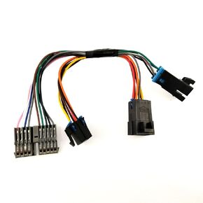 New C/K A/C Heater Climate Control Adapter Wire Harness for 95 Chevy Silverado Truck Without Rear defrost Option