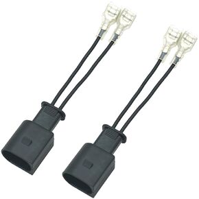 Toyota Horn Connector Adapter Wiring Harness,Compatible with Toyota,Horn Pigtail Converter Plug and Play for Universal Horn Replacement 2PCS (Toyota)
